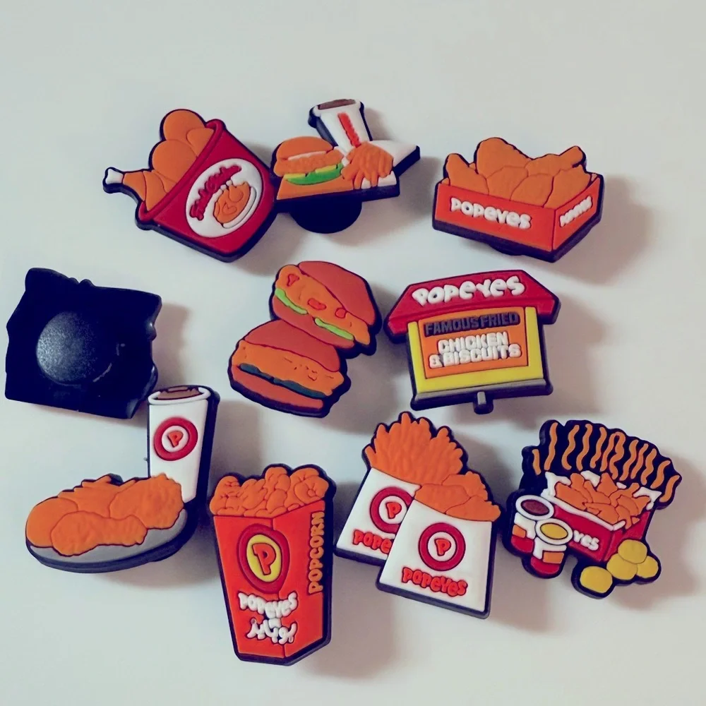 10 Popeyes Croc Charms Jibbit Shoe Charm Disney Croc Charms - Picture 8 of 8